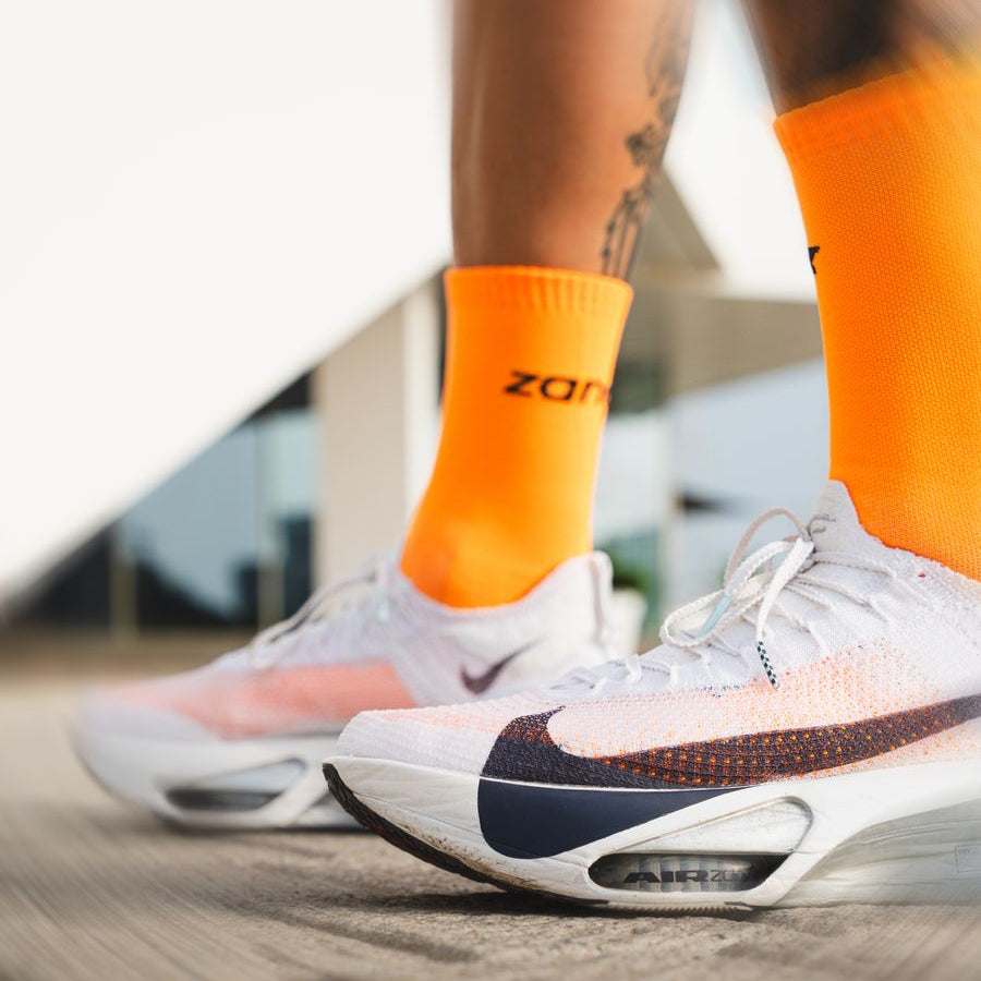 VOLT ORANGE - Calcetín Running